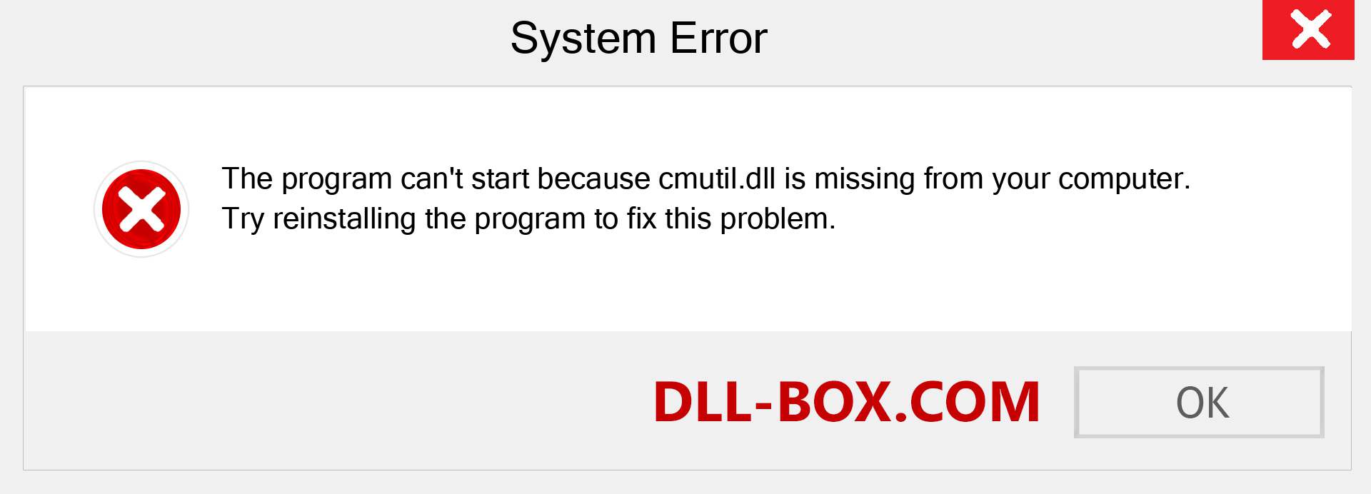  cmutil.dll file is missing?. Download for Windows 7, 8, 10 - Fix  cmutil dll Missing Error on Windows, photos, images